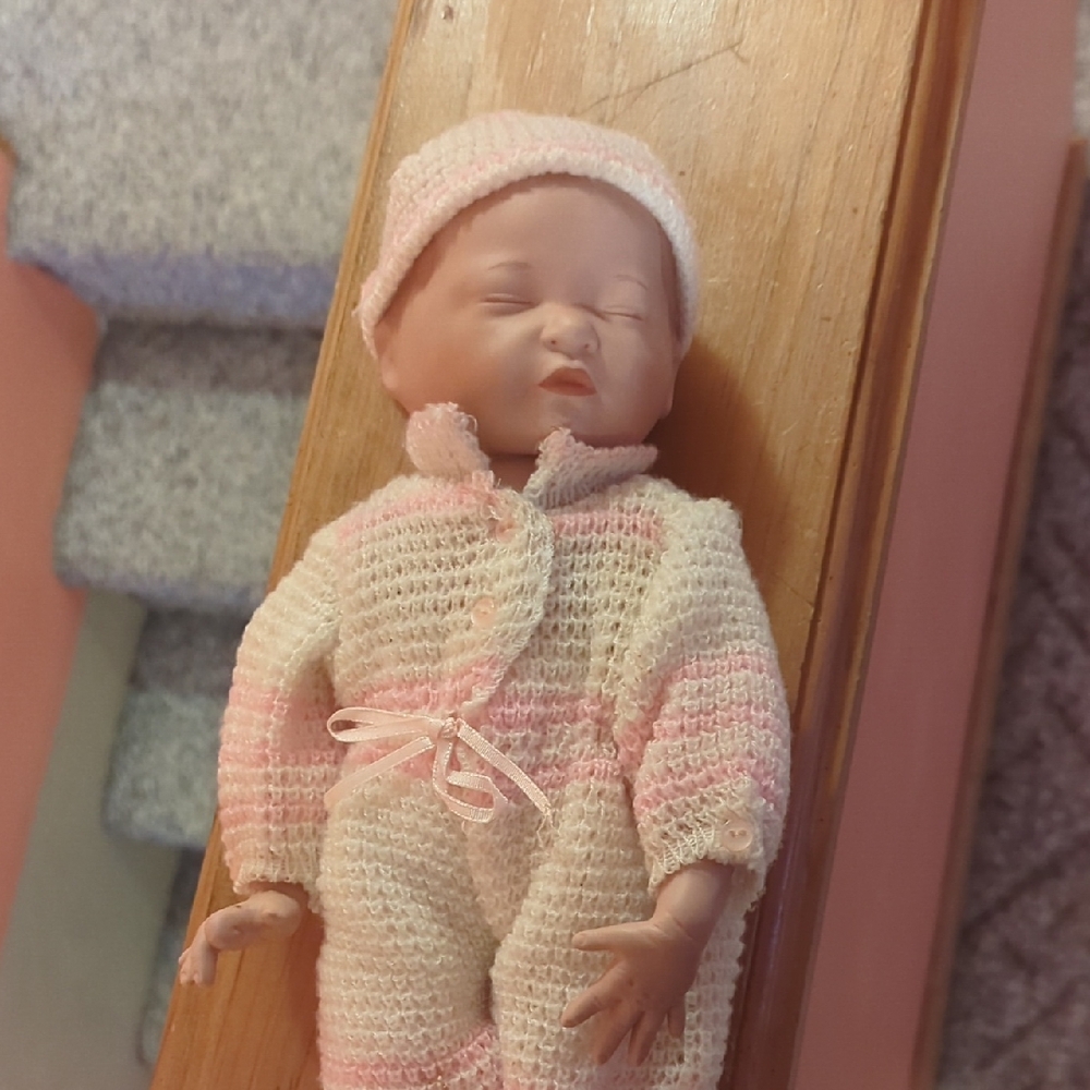 Charming Knit Outfit Baby Doll